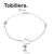 Tobillera en Plata 925. -