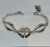 Pulsera Realizada en Plata 925 y oro 18Klts. en internet