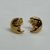 Aros de Oro 18k Lunas. - comprar online