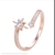 Anillo Ajustable Swarovski Elements Star