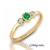 Anillo de Rubi Natural Birmano y Brillantes Oro 18klts - comprar online