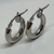 Aros Argollas Italianas de Oro Blanco 18kts. 1.9Grs - tienda online