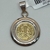 Medalla de Plata 925 y Oro 18k. San benitocopia)