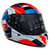 CASCO MAC 825 SPEED GRAFICA SPEED ZWITZ WHI RED BLUE