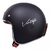 CASCO VERTIGO VINTAGE MAYA NEGRO MATE - comprar online