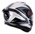 Casco Moto Mt Stinger Hummer Stark G0 Integral Blanco Brillo s en internet