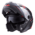 CASCO LS2 370 STRIPE MATT NEGRO/ROJO - comprar online