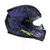 CASCO MAC M67 BASS GRAFICA KINKS MATT BK/PU M - Motoverde - Repuestos y accesorios para tu moto