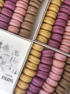 Carte de Paris - 30 macarons - comprar online