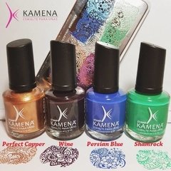 ESMALTE KAMENA LINEA STAMPING SHAMROCK