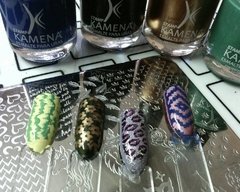 ESMALTE KAMENA LINEA STAMPING SHAMROCK - comprar online