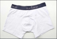 BOXER CON ELASTICO PELMAZADO (especial para usos con ropas de vestir) ALGODON 65%/LYCRA/ELASTANO (I9000-XL-BLANCO)