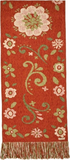 CAMINO DE MESA ANTHROPOLOGIE TELA CHENILLE MEDIDAS 160CM COLOR RICOTA CARMIN (A3028-9RICOTA)