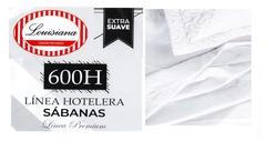 JGO SABANA 2 1/2 600 HILOS EXTRA SUAVE MICROFRIBRA 120 GRS P/COLCHON 140X190+30 CM (A8550-3H30BLANC)