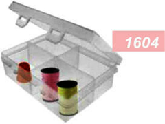 CAJA ORGANIZADORA 4 DIVISIONES 10.05X8X3.5 - ART 8732 (A2578-1)