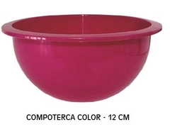 COMPOTERA COLOR 12X6.5 CM PLASTICO REFORZADO ART 8795 (A5000FUCSIA)