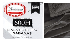 JGO SABANA 2 1/2 600 HILOS EXTRA SUAVE MICROFRIBRA 120 GRS P/COLCHON 140X190+30 CM (A8550-3H30NEGRO)