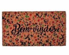 ALFOMBRA DE COCO CON BASE VINILICA SUPER RESISTENTE MEDIDA 33X60 CM (A2740BIENVENIDO)