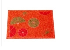 ALFOMBRA LINEA JUICE MEDIDAS 40X60 material PVC (super resistente) (A3008NARANJA)