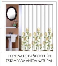 CORTINA DE BAÑO TEFLONADA ANTRA VISON ART 950/2 (A2386ANTVIS) - comprar online