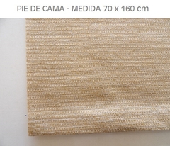 PIE DE CAMA EN CHENILLE MEDIDA 70X160 CM (A2867-2)