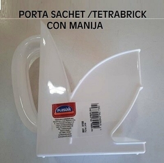 PORTA SACHET / TETRABRICK CON MANIJA ART 2730 (A5007)