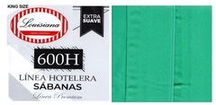 JGO SABANA 1 1/2 600 HILOS EXTRA SUAVE MICROFRIBRA 120 GRS P/COLCHON 90X190+30 CM (A8550-1H30VERDE)