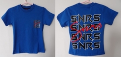 REMERA DE CHICOS 100% ALGODON DOBLE PEINADO ESTAMAPA DOBLE SNRS (I6000-T14-FRANC)