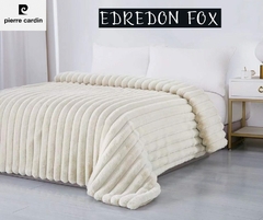 EDREDON CORDERITO 2 1/2 SUPER SOFT PIERRE CARDIN LINEA FOX (para colchon de 140x190+30cm) (A9012-3HUESO)