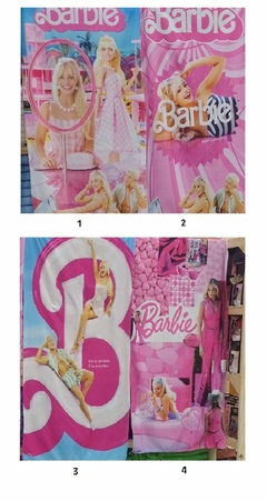 TOALLON ESTAMPADO 70X145 CM (A2920BARBIE)