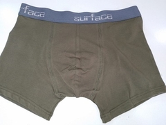 BOXER CON ELASTICO PELMAZADO (especial para usos con ropas de vestir) ALGODON 65%/LYCRA/ELASTANO (I9000-L-VERMIL)