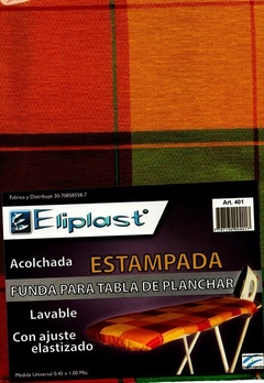 FUNDA PARA TABLA PLANCHAR ESTAMPADA ART 401 (7851)