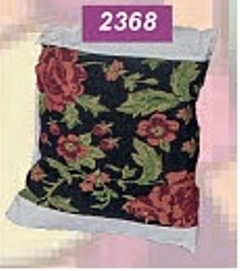 FUNDA DE ALMOHADON LINEA JAQUARD 40X40 - DINA GERADE (A2514FLONEG)