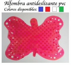 ALFOMBRA PARA BAÑERA ANTIDESLIZANTE 100% PVC 44X59CM ART 028 (A2146MARIPOSA)