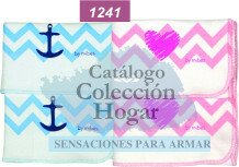 Pack babitas tela Linea ZigZag Art 3224 (A2279)