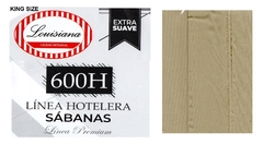 JGO SABANA QUEEN 600 HILOS EXTRA SUAVE MICROFRIBRA 120 GRS P/COLCHON 160X200+30 CM (A8550-QH30BEIGE)