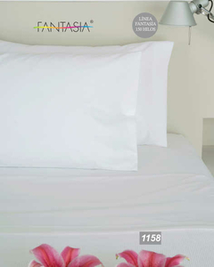 SABANA KING HOTELERIA- PACK X2 PLANAS FANTASIA 150 HILOS 50/50 280x285 (no elastico/no fundas) (A2251-5)