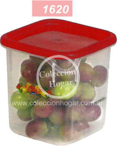 CONTENEDOR HERMETICO CUADRADO 1700ML 141X141X152 ART 1772 (A2556-3)