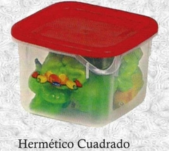 CONTENEDOR HERMETICO CUADRADO 510ML 141X141X57 ART 1770 (A2556-1)