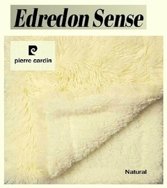 EDREDON 2 1/2 CORDERITO SUPER SOFT PIERRE CARDIN LINEA SENSE (para colchon de 140x190+30cm) (A9013-3NATURAL)