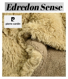 EDREDON 2 1/2 CORDERITO SUPER SOFT PIERRE CARDIN LINEA SENSE (para colchon de 140x190+30cm) (A9013-3BEIGE)