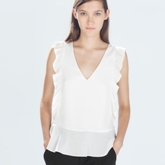 MUSCULOSA VOLADO ZARA