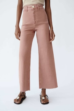 JEAN WIDE ZARA PINK en internet