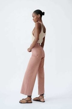 JEAN WIDE ZARA PINK - tienda online