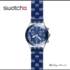 RELOJ SWATCH FULL BLOODED AZUL - tienda online