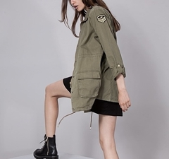 CAMPERA MILITAR STRADIVARIUS - Fueisera