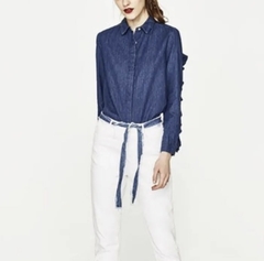 CAMISA DENIM ZARA - Fueisera