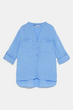 CAMISA LINO ZARA - comprar online