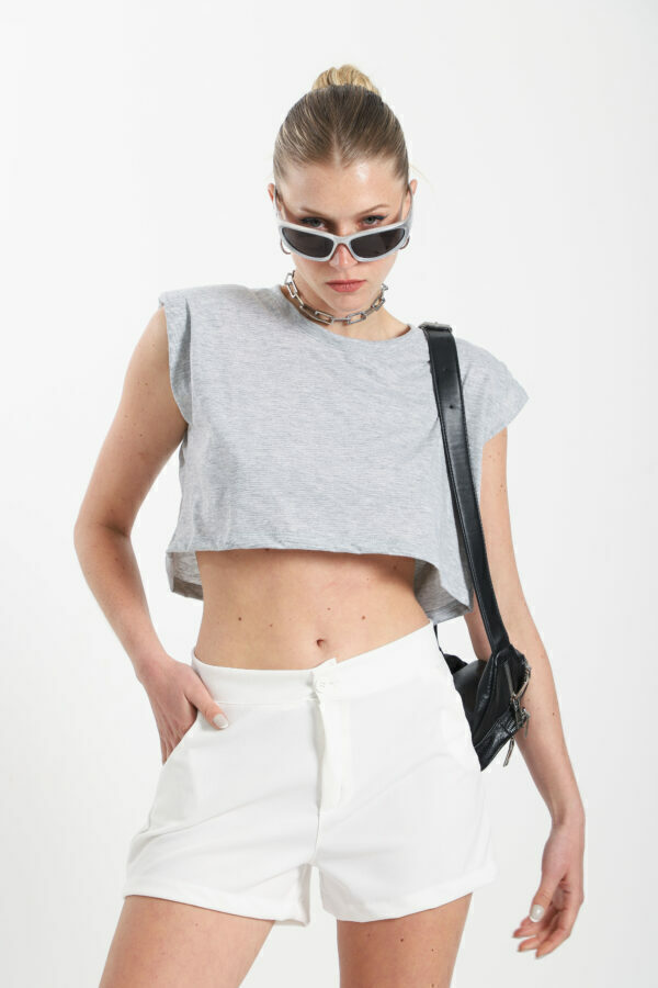 Remera crop top hot sale