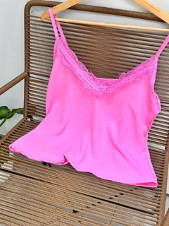 Musculosa con Puntilla - comprar online